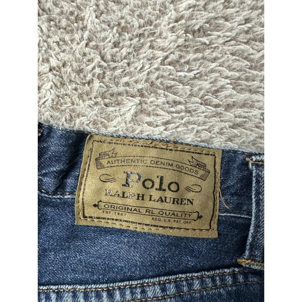 POLO RALPH LAUREN Boys The Sullivan Slim Jeans Blue Size 10 - Picture 13 of 14